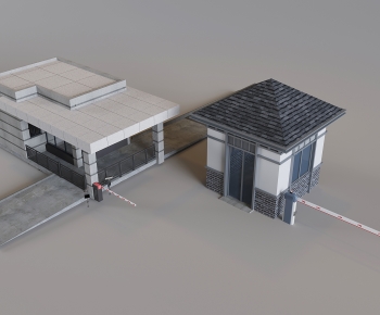 Modern Security Booth-ID:581154117
