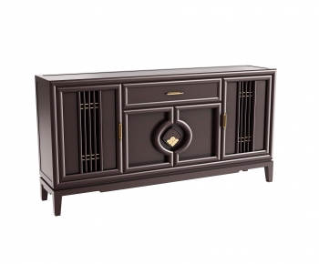 Chinese Style Side Cabinet-ID:164855007