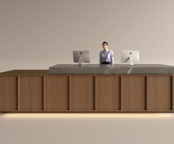 Modern Reception Desk-ID:919312952