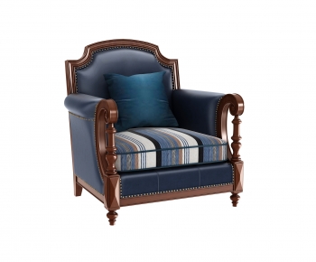 American Style Single Sofa-ID:987704995