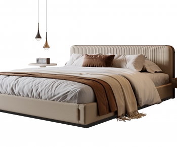 Modern Double Bed-ID:816725974