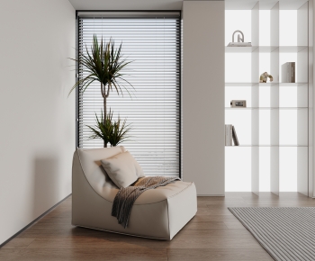 Modern Single Sofa-ID:885008109