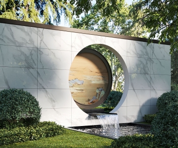 Modern Rockery Waterscape-ID:150979047