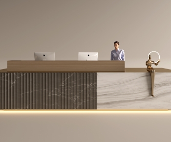 Modern Reception Desk-ID:294826039