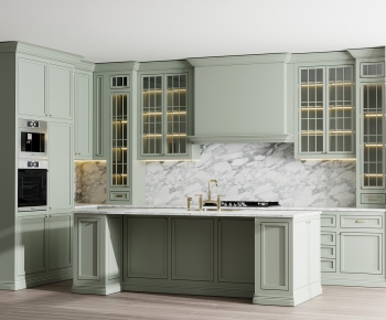 Simple European Style Kitchen Cabinet-ID:712320091