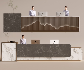 Modern Reception Desk-ID:762669093