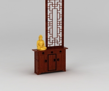New Chinese Style Shoe Cabinet-ID:525169428