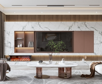 Modern A Living Room-ID:384731051