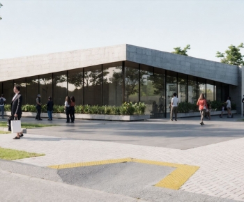 Modern Commercial Street-ID:228107935