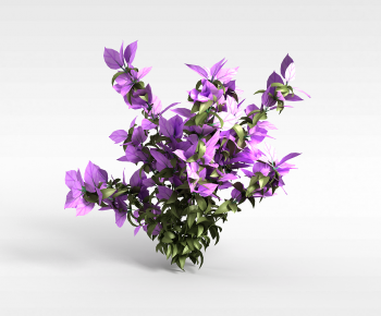 Modern Flowers And Grass-ID:663022992