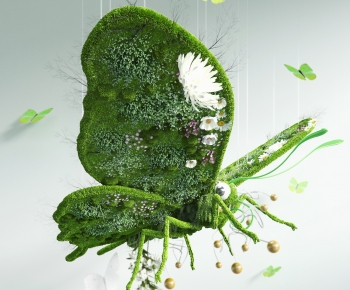 Modern Plant Landscaping-ID:940303093