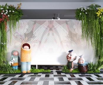 Modern Plant Landscaping-ID:230396039