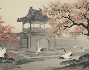 中式装饰画-ID:666914947
