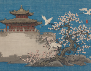 中式装饰画-ID:762058973