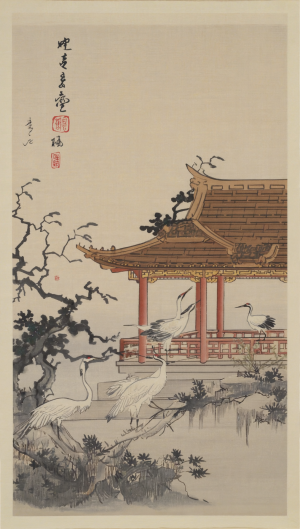 中式装饰画-ID:241779096