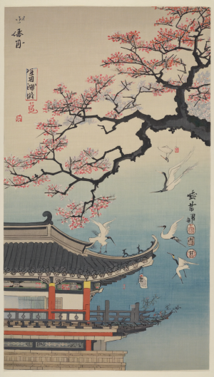 中式装饰画-ID:124136923