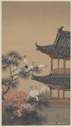 中式装饰画-ID:114718918