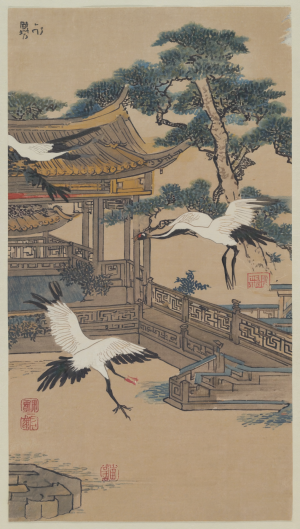 中式装饰画-ID:306416039