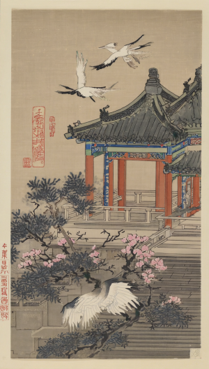 中式装饰画-ID:768727064