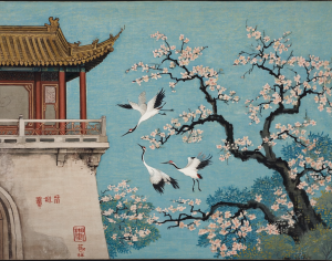 中式装饰画-ID:642442946