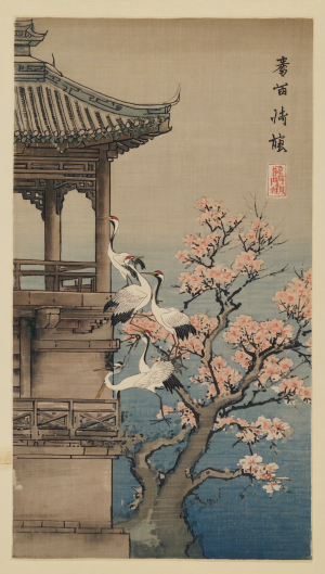中式装饰画-ID:924637084