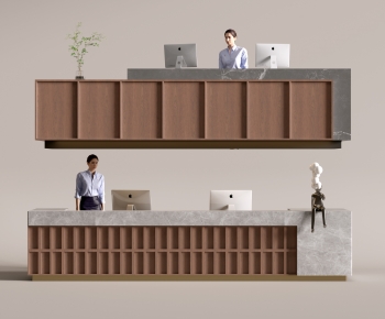 Modern Reception Desk-ID:831319096