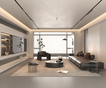 Modern A Living Room-ID:454920053