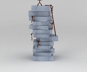 Modern Sculpture Sketch-ID:879981044