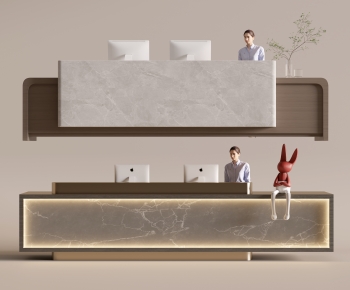 Modern Reception Desk-ID:304285057