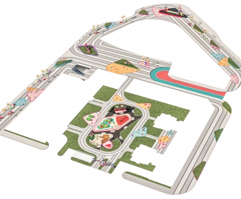 Modern Park Landscape-ID:139278894