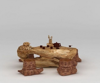 New Chinese Style Tea Tables And Chairs-ID:183180093