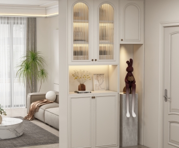 French Style Shoe Cabinet-ID:693709926