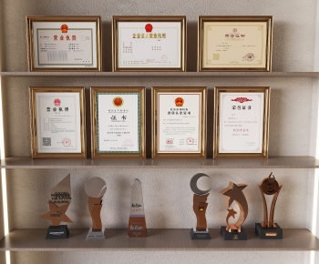 Modern Flag/badge/trophy/certificate-ID:450611116