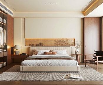 New Chinese Style Bedroom-ID:589302064