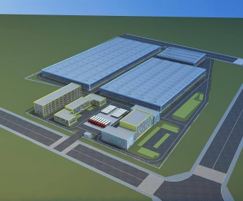 Modern Architectural Bird's-eye View Planning-ID:626432903