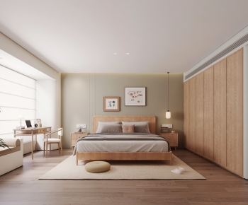 Japanese Style Bedroom-ID:496834997