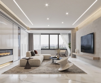 Modern A Living Room-ID:195977931