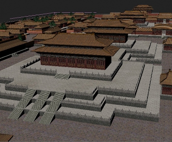 Chinese Style Ancient Architectural Buildings-ID:994368083