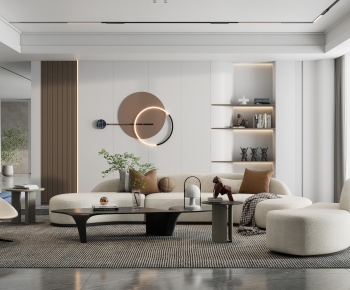Modern A Living Room-ID:936778071