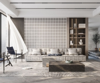 Modern A Living Room-ID:797024978