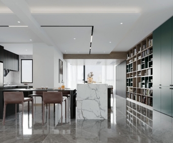 Modern Dining Room-ID:603009943