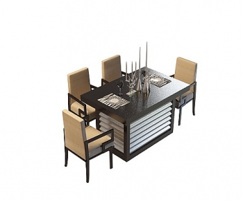 Modern Dining Table And Chairs-ID:463874104