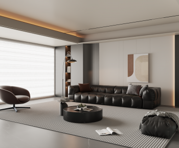 Modern A Living Room-ID:242402088