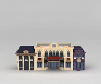 European Style Building Appearance-ID:474971069