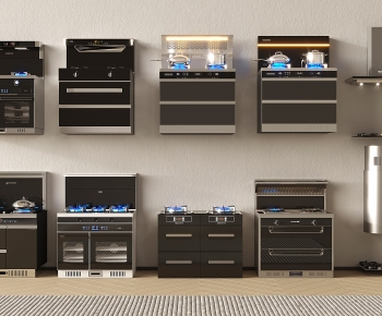 Modern Kitchen Electric Gas Range-ID:761253121