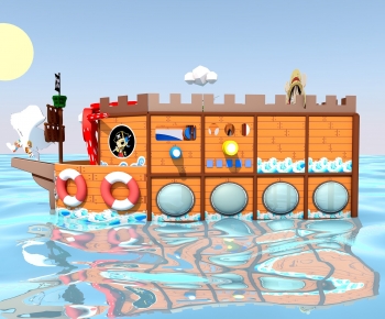 Modern Equipment For Children-ID:709553964