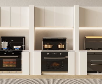 Modern Kitchen Electric Gas Range-ID:229386092