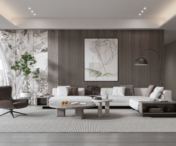 Modern A Living Room-ID:998665096