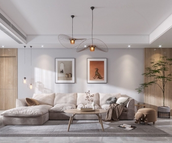 Nordic Style A Living Room-ID:607748999