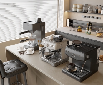 Modern Kitchen Electric Coffee Machine-ID:147759917